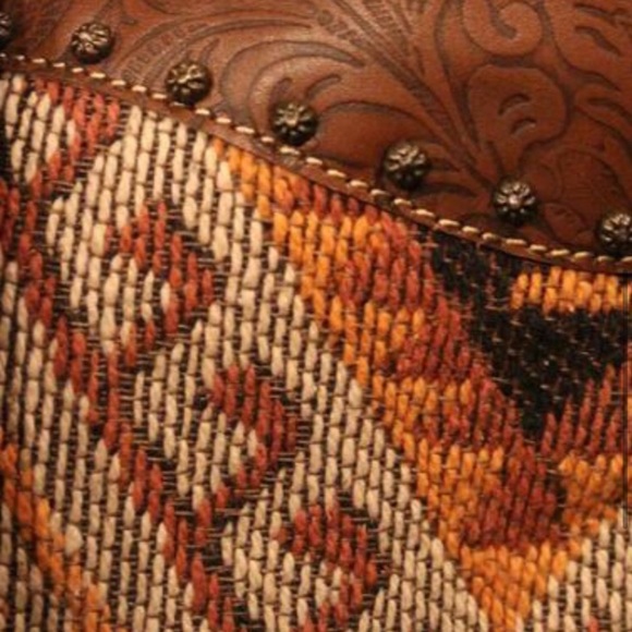 NEW Bohemian Western Tote Shoulder Bag Handbag - Picture 3 of 11